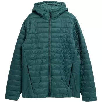 Casaco de penas sintéticas para homem 4F M240 verde escuro AW23