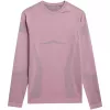 Sweatshirt térmico ativo para mulher 4F F113 rosa escuro XS/S