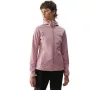 Casaco softshell para mulher 4F F215 rosa claro tamanho L