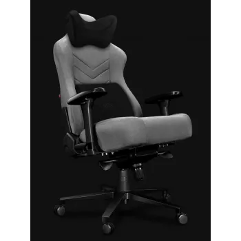 Cadeira de escritório YUMISU 2053, revestimento em tecido, Cloud/Black (Y-2053-LB-M)