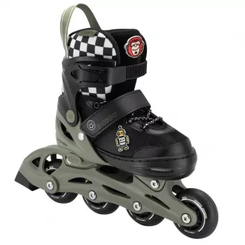 Patins em linha para criança SPOKEY POPPY tamanho 27-30 verde