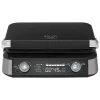Adler AD 3084 máquina de waffles, 2400 W, preto/prateado