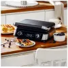 Adler AD 3084 máquina de waffles, 2400 W, preto/prateado