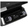 Adler AD 3084 máquina de waffles, 2400 W, preto/prateado