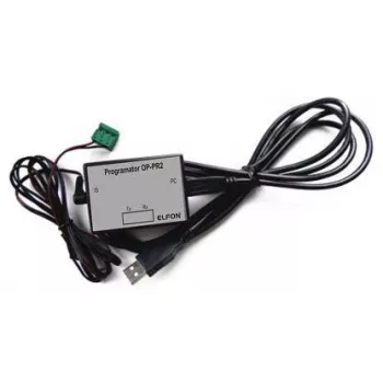 Programador ELFON Optima V2.0 OP-PR2 – interface USB para a configuração e atualizações de firmware de intercomunicadores