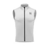 Colete térmico corta-vento ROCKBROS ROAD TO SKY para ciclismo - branco - tamanho L