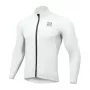 Hoodie de ciclismo térmico corta-vento ROCKBROS TLWT001 ROAD TO SKY L - branco