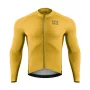 Camisola de ciclismo ROCKBROS Road to Sky para homem de manga comprida amarelo M