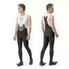 ROCKBROS TLCK001-1 ROAD TO SKY calças de ciclismo de homem com almofada, tamanho S, preto