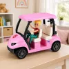 Conjunto de golfe Meleks LEAN TOYS para bonecas com cão conjunto de golfe acessório de férias