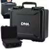 Mala de transporte para DNA CASE IP 42x35, robusta, IP67 à prova de água, preta