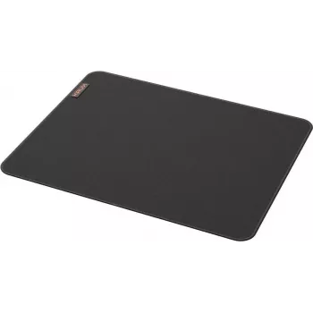 Tapete de rato gaming KRUX Space L - 900x400x3 mm, superfície de microtecido, base de borracha antiderrapante, bordas costuradas, preto