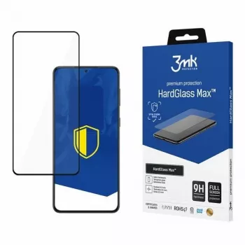 3MK Samsung Galaxy S22 Preto - Proteção de ecrã HardGlass Max