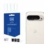 Proteção de objetiva 3mk para Google Pixel 9 Pro XL - Proteção de câmara em vidro temperado, dureza 9H, revestimento oleofóbico, instalação sem bolhas