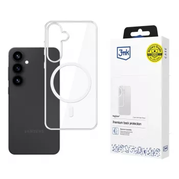 Capa 3MK MagCase para Samsung Galaxy S25+ Preto