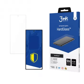 Película protetora de ecrã em vidro temperado 3mk HardGlass para Samsung Galaxy Z Fold 7 Cover Display