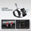 Pedais de estrada SPD-SL em fibra de carbono e liga de titânio ROCKBROS RD9 - Preto