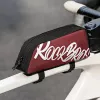 Bolsa de bicicleta para tubo superior Rockbros G009 Flash Journey 0,8L Vermelho