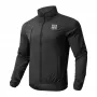 Casaco corta-vento para bicicleta ROCKBROS TLWT002 ROAD TO SKY L - Preto
