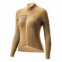 ROCKBROS mulher camisola de ciclismo térmica manga comprida YPW065 TVI amarelo tamanho L