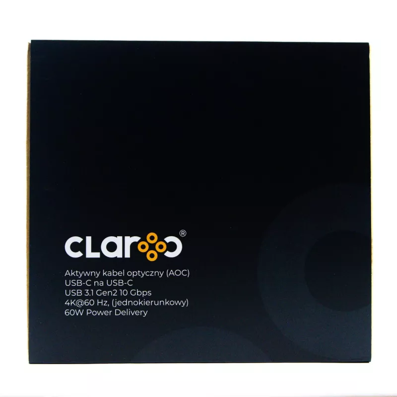 Claroc cabo USB-C 5m 4K@60Hz 60W PD 10Gbps