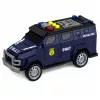 LEAN TOYS SWAT unidade especial carro de polícia escala 1:32 com luzes, sons e ação pull-back - azul-marinho
