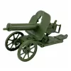 LEAN TOYS conjunto militar soldados tanque veículo espingarda 13 peças