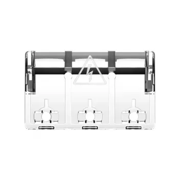 ABB Tampa de terminais para tamanho G1 TSG1-3, tripolar, cinzento