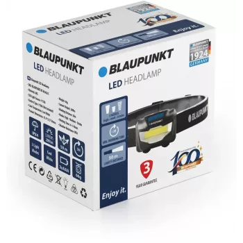 Blaupunkt BT-HL9023C lanterna de cabeça LED, 200 lm (BLAUPUNKTBT-HL9023C)