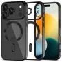 Tech-Protect Magflex capa traseira MagSafe para Apple iPhone 17 Pro Max, Preto brilhante (TPU/PC)