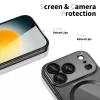 Tech-Protect Magflex capa traseira MagSafe para Apple iPhone 17 Pro Max, Preto brilhante (TPU/PC)