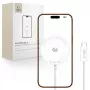TECH-PROTECT A54 carregador sem fios MagSafe magnético 25W Qi2.2 Branco
