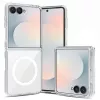 Tech-Protect Flexair Hybrid capa MagSafe para Samsung Galaxy Z Flip 8 Transparente
