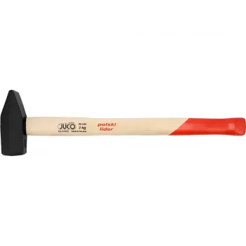 JUCO 31300 martelo de serralheiro 300g pena cruzada DIN 1041 cabo de madeira