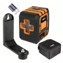 NEO TOOLS 75-142 laser de linhas cruzadas, alcance 20 m, feixe vermelho, autonivelante, IP54, com suporte magnético e mala