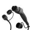AKYGA AK-SC-E28 Cabo adaptador Type-2 para Schuko para carregadores de VE 16A 0,3m preto
