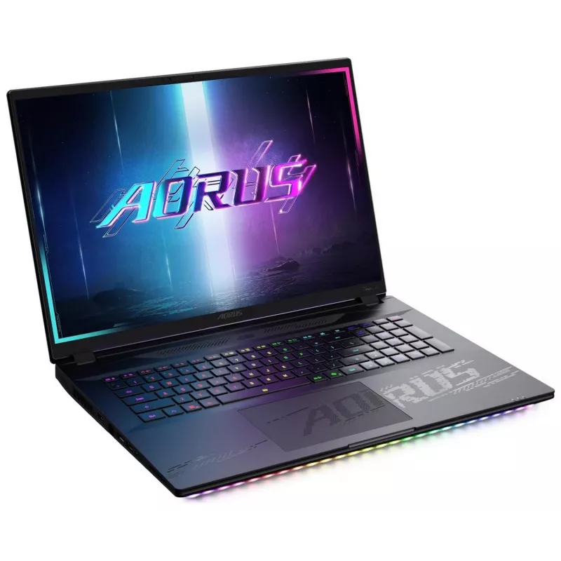 Gigabyte AORUS MASTER 18 2025 Portátil gaming, Intel Core Ultra 9 275HX, RTX 5090, 18 polegadas QHD+ 240Hz Mini LED, 128GB RAM, 8TB SSD, Windows 11 Pro