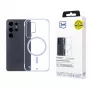 3MK Just20g MagCase para Samsung Galaxy S26 Ultra - Capa traseira MagSafe transparente
