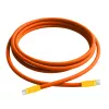 Cabo Newell USB-C para USB-C 100W, 2m, silicone, laranja-amarelo