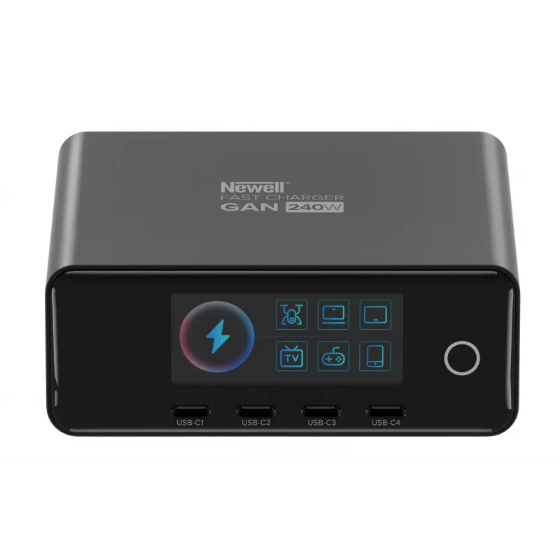 Fonte de alimentação Newell GaN 240W TFT - EU