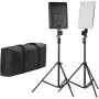Quadralite Thea 450 kit de iluminação LED de estúdio