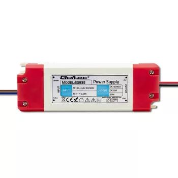 Fonte de alimentação comutada LED Qoltec 60W 12V 5A IP20