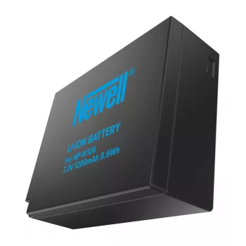 Newell NP-W126 Bateria de substituição para Fujifilm (7,2V, 1260mAh, Li-Ion)