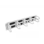 Lanberg Organizador de cabos horizontal 19