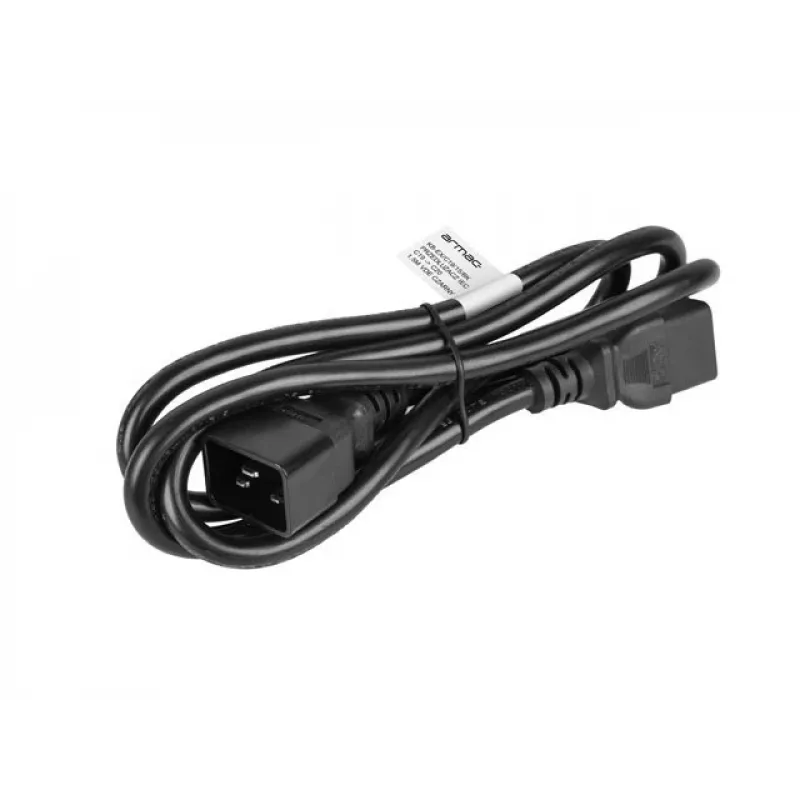 ARMAC KB-EX/C19/15/BK Cabo de alimentação IEC C19 para C20 1,5m VDE preto