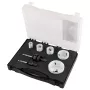 GRAPHITE conjunto de serras de copo bimetálicas 19-68 mm, 7 peças