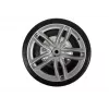 LEAN CARS Audi Q7 Carro elétrico para criança 12V, 1 lugar com comando dos pais, rodas EVA, luzes LED, MP3, branco