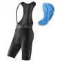Calções de ciclismo para homem ROCKBROS RK2002L com almofada 3D, preto, tamanho L
