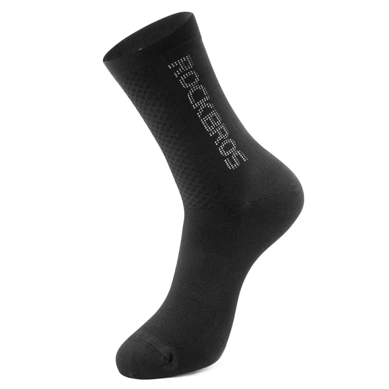 Rockbros 490067003 meias de ciclismo refletoras, M, preto