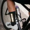 Rockbros 490067003 meias de ciclismo refletoras, M, preto
